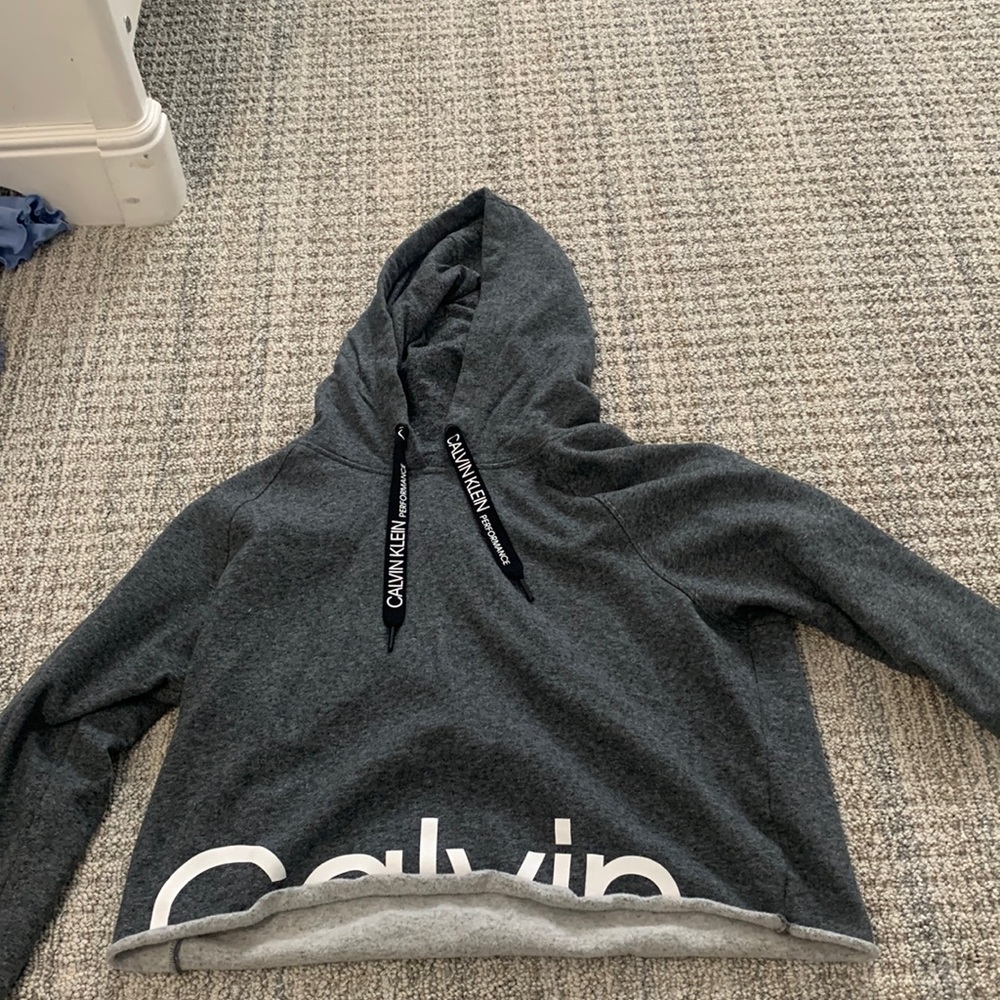 Calvin Klein cropped hoodie
